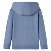 Vidaxl kindertrui met capuchon 104 gemêleerd blauw