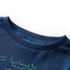 Camicia per bambini Vidaxl con maniche lunghe 116 blu navy
