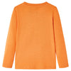 Camicia per bambini Vidaxl con maniche lunghe 116 DONKERORANJE