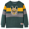VIDAXL SWEATER CHIEDSE 116 GREEN SEGNATA