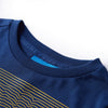 Camicia per bambini Vidaxl con maniche lunghe 128 blu navy
