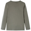 Camicia per bambini Vidaxl con maniche lunghe 140 kack