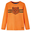 Camicia per bambini Vidaxl con maniche lunghe 92 DONKERORANJE
