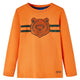 Camicia per bambini Vidaxl con maniche lunghe 92 DONKERORANJE