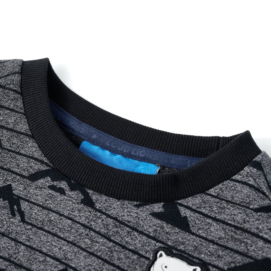 Vidaxl kindertrui 128 gemêleerd marineblauw