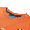 Camisa para niños Vidaxl con mangas largas 104 Donkeroranje
