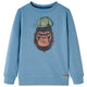 Vidaxl kindertrui 116 middelblauw