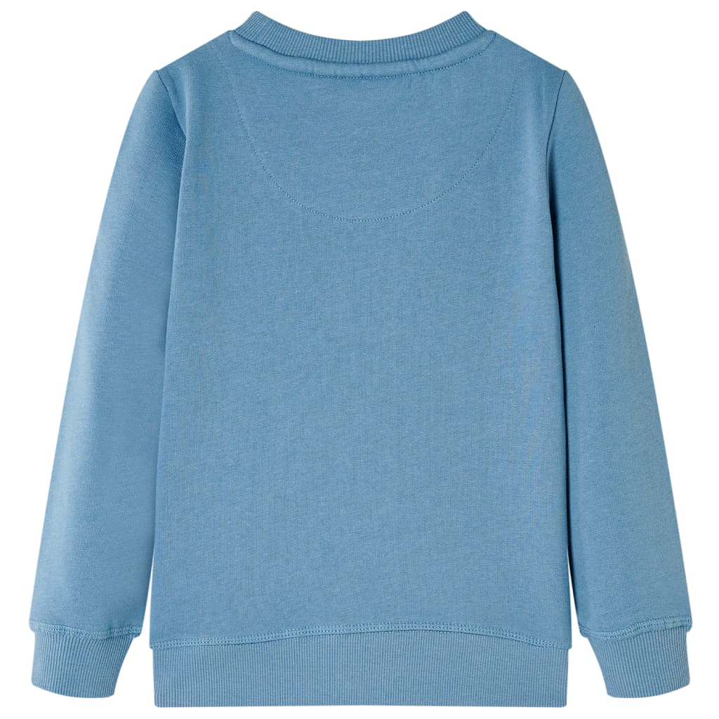 VidaXL Kindertrui 116 middelblauw