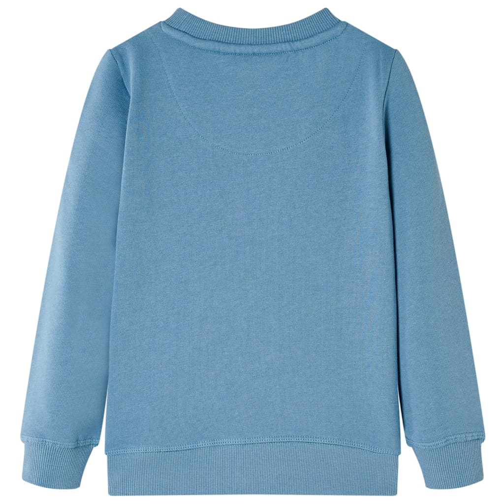 Vidaxl kindertrui 128 middelblauw
