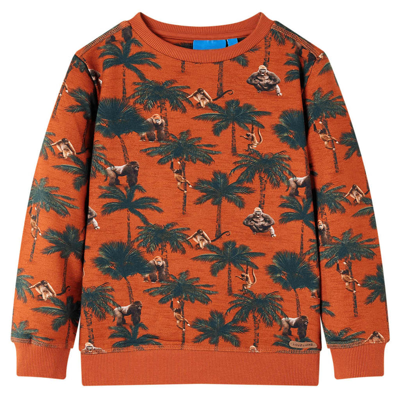 Vidaxl Children's Sweater 128 Light Rust