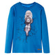 Camicia per bambini Vidaxl con maniche lunghe 104 benzina