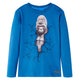 Camicia per bambini Vidaxl con maniche lunghe 128 benzina