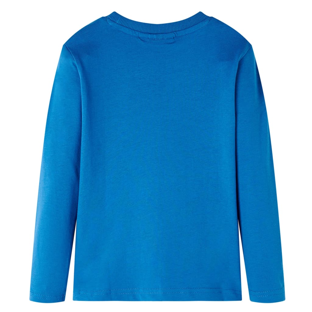 Camicia per bambini Vidaxl con maniche lunghe 128 benzina