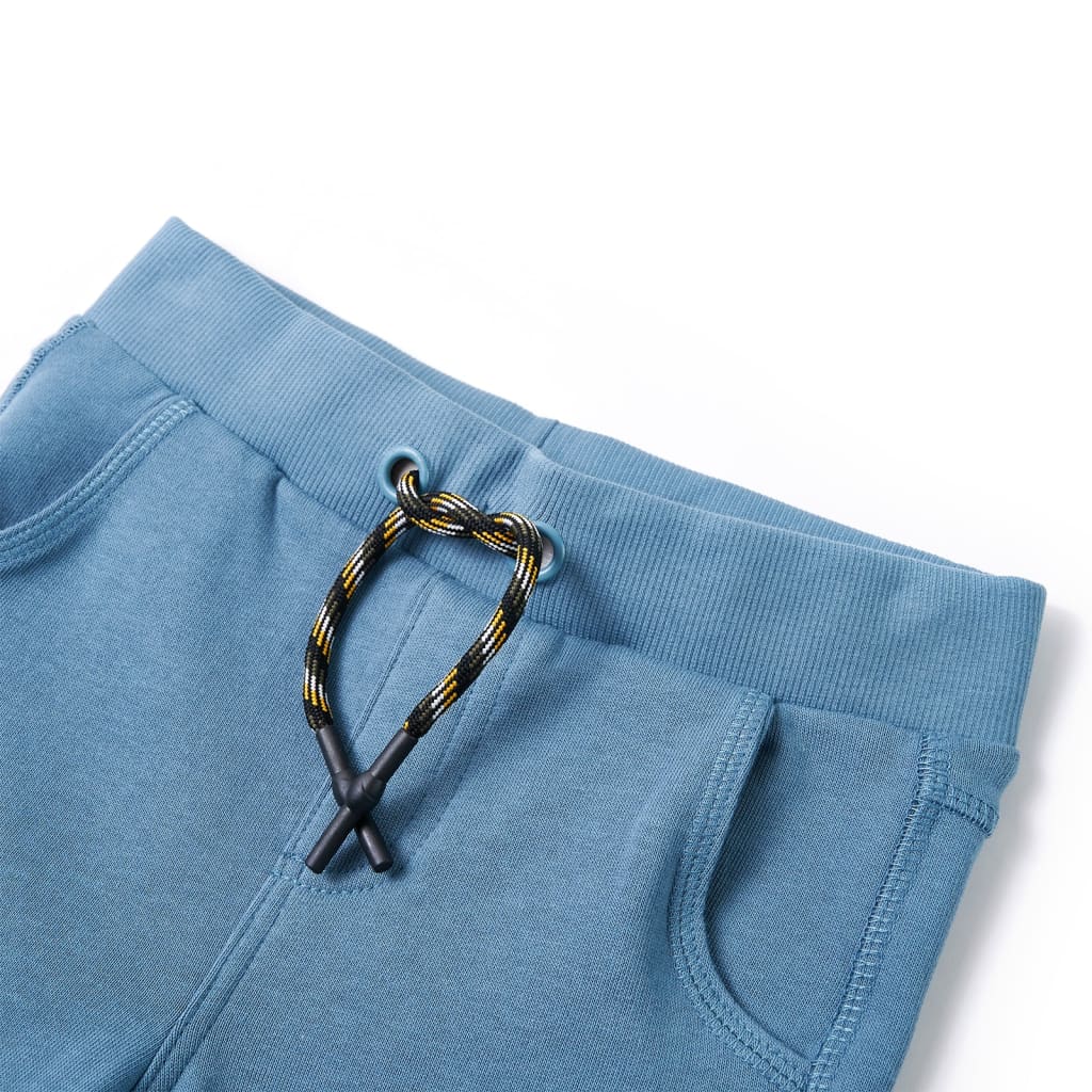 Pantalones de trote de Vidaxl para niños 92 Azul