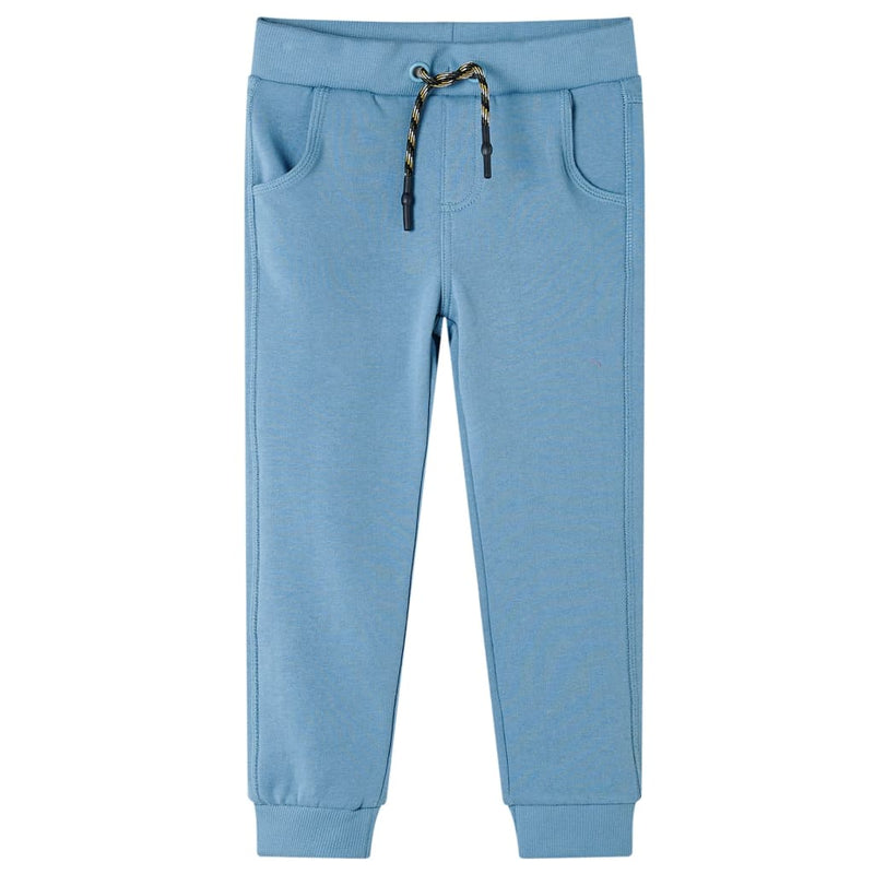 Pantaloni da jogging per bambini Vidaxl 140 blu