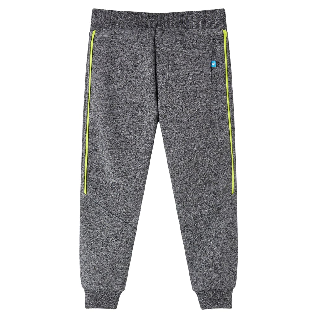 Pantalones de trote de Vidaxl para niños 104 Gris mixto