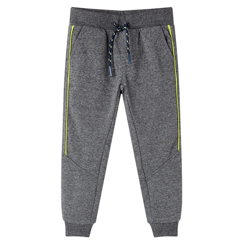 Vidaxl kinderjoggingbroek 140 gemêleerd grijs