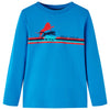 Vidaxl kindershirt met lange mouwen 116 kobaltblauw
