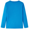 Camicia per bambini Vidaxl con maniche lunghe 116 cobalt blu