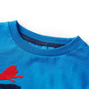 Camicia per bambini Vidaxl con maniche lunghe 128 cobalto blu