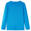 Camicia per bambini Vidaxl con maniche lunghe 92 cobalto blu