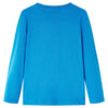 Camicia per bambini Vidaxl con maniche lunghe 104 cobalto blu
