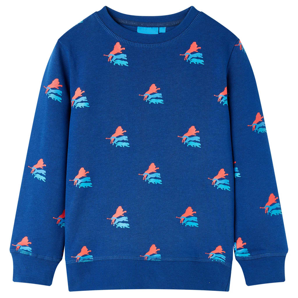 VidaXL Kindertrui 92 donkerblauw