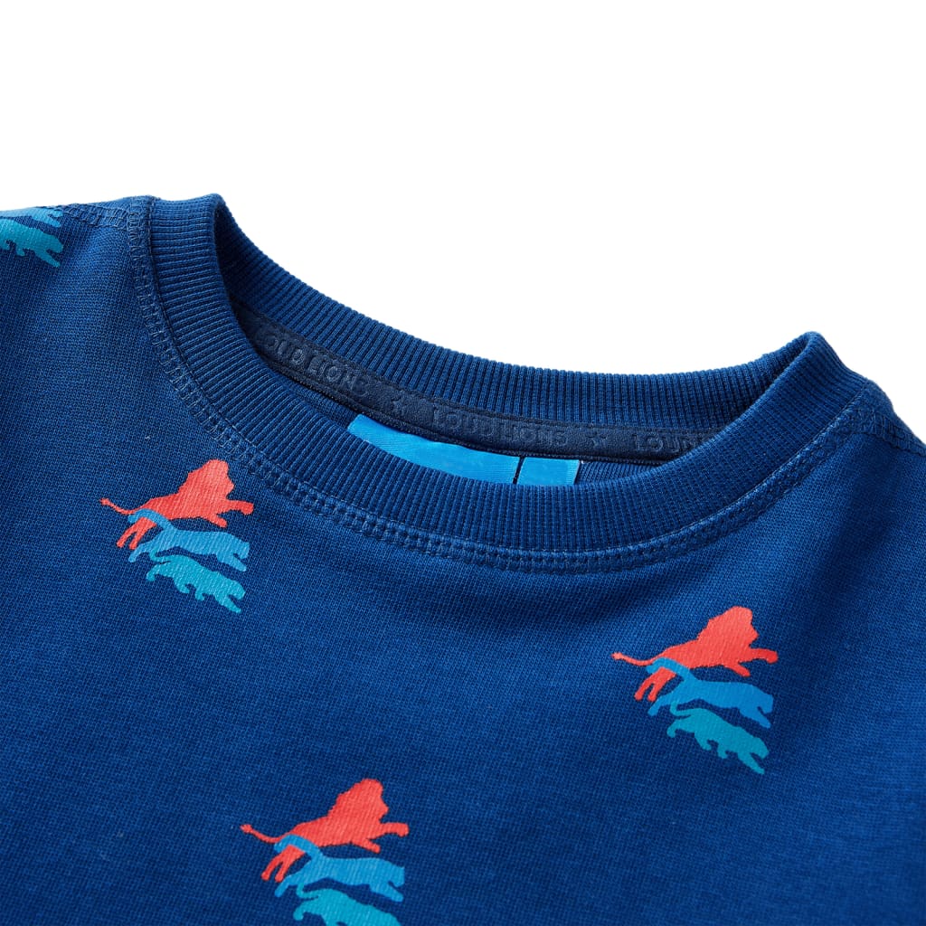 Vidaxl Children's Sweater 116 Blue oscuro