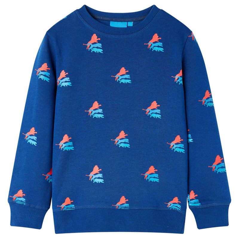 Vidaxl kindertrui 140 donkerblauw