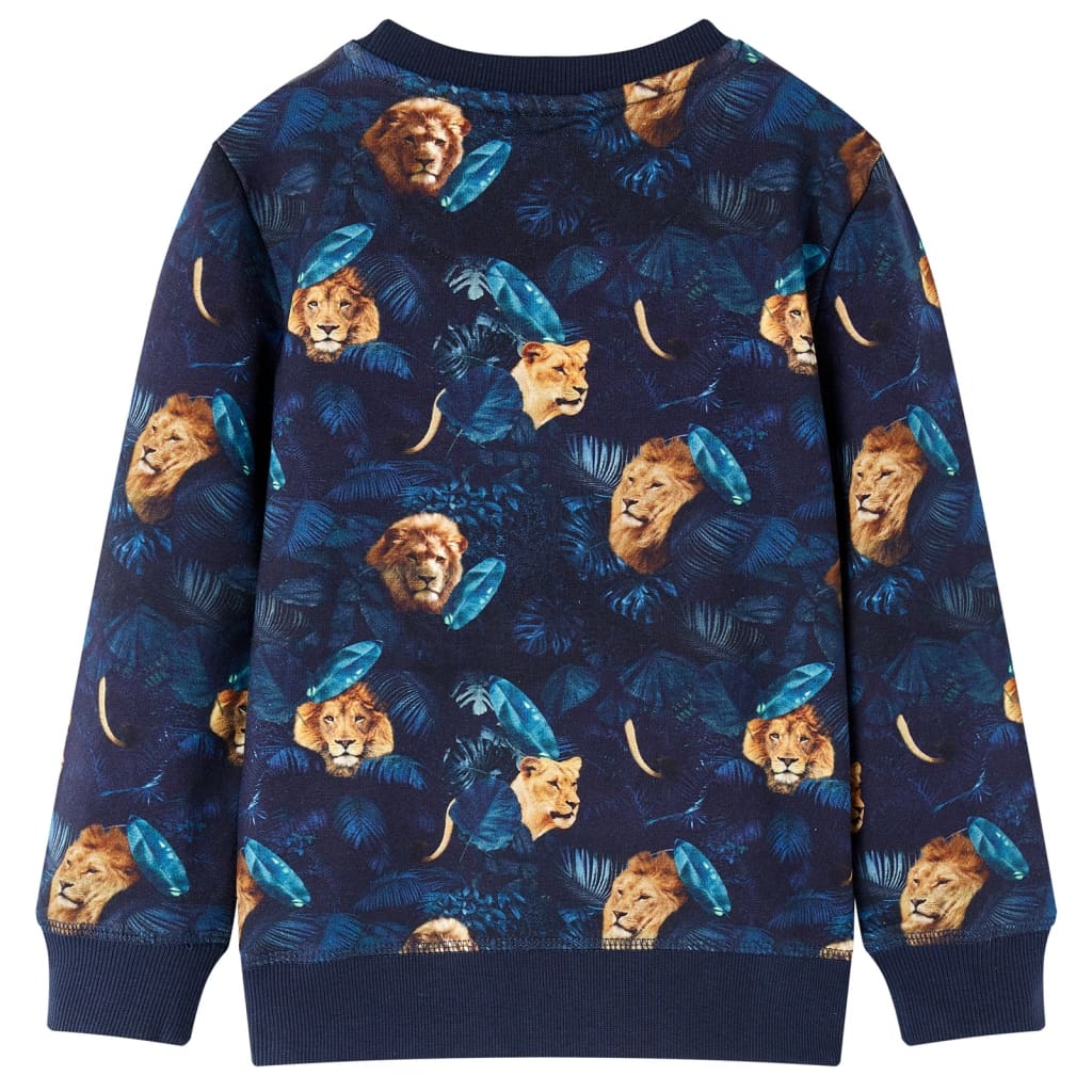 Vidaxl Children's Sweater 128 Navy Blue