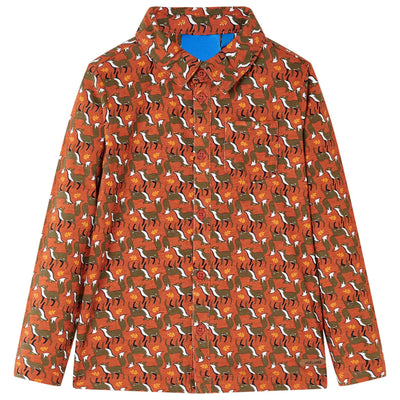 Vidaxl Camisa infantil 140 Light Rust