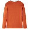 Camicia per bambini Vidaxl con maniche lunghe 104 leggermente ruggine