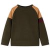 Vidaxl Children's Sweater 104 Donkerkakikleur e Camel