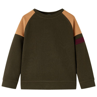 Vidaxl Children's Sweater 116 Donkerkakikleur y Camel