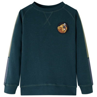 Vidaxl Children's Sweater 92 Mossgroen