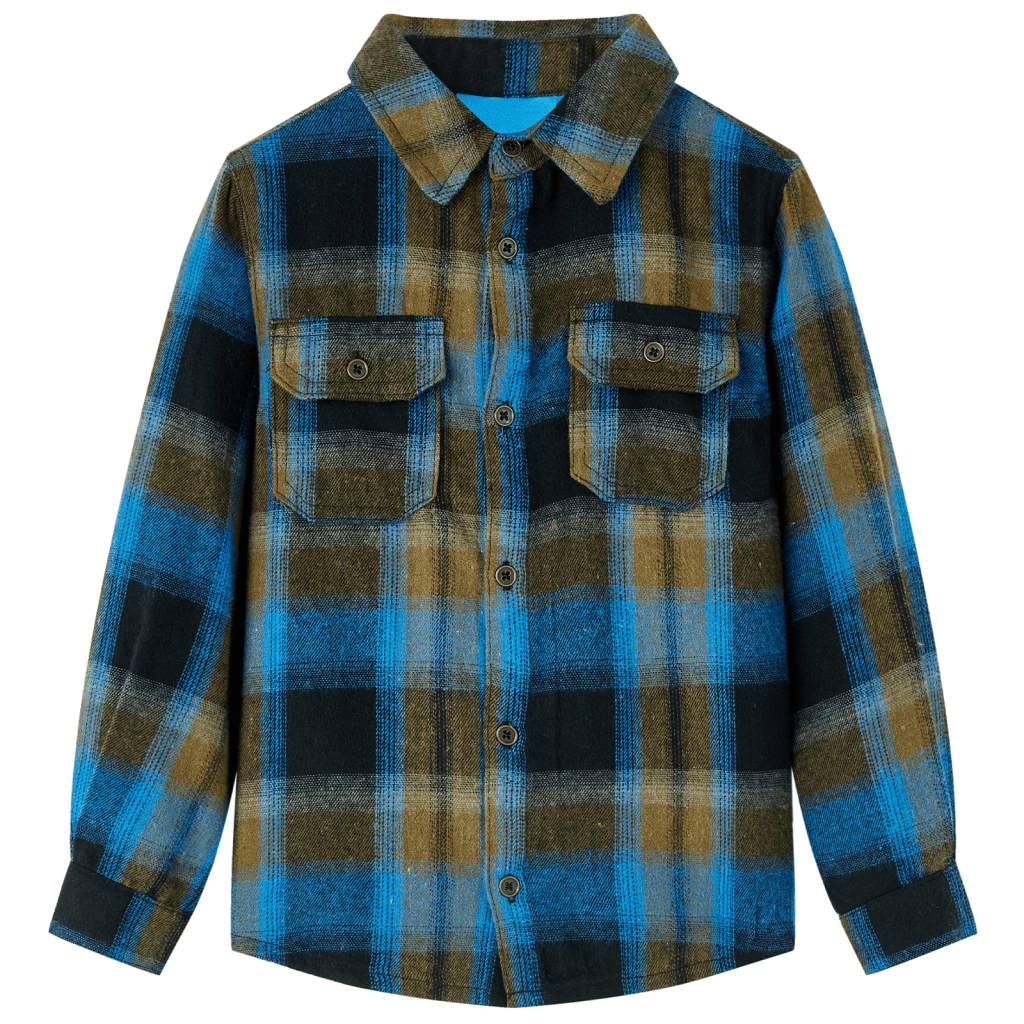 Vidaxl Children's Shirt con Collar trasformato 116