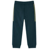 Vidaxl kinderjoggingbroek met trekkoord 140 mosgroen