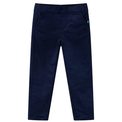 VidaXL Kinderbroek 92 donker marineblauw