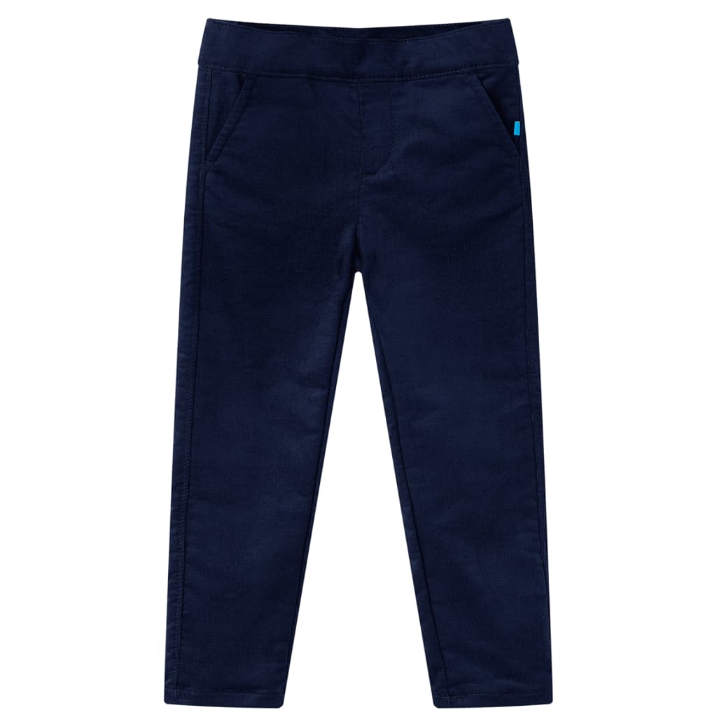 Vidaxl Kinderbroek 116 Dark Marine Blue