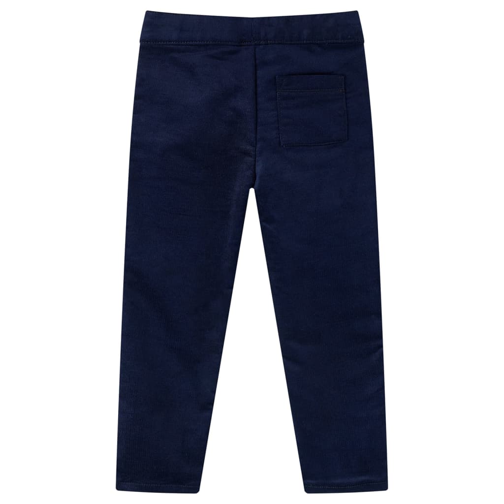 Vidaxl Kinderbroek 116 Dark Marine Blue