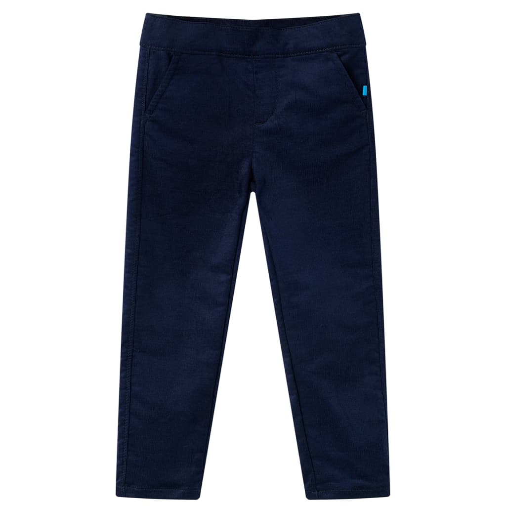 Vidaxl Kinderbroek 128 Dark Navy Blue