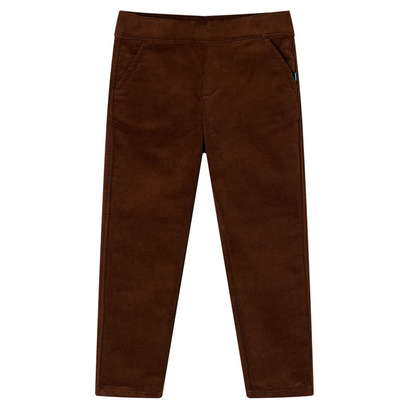 Vidaxl Kinderbroek 104 Cognac -Colored