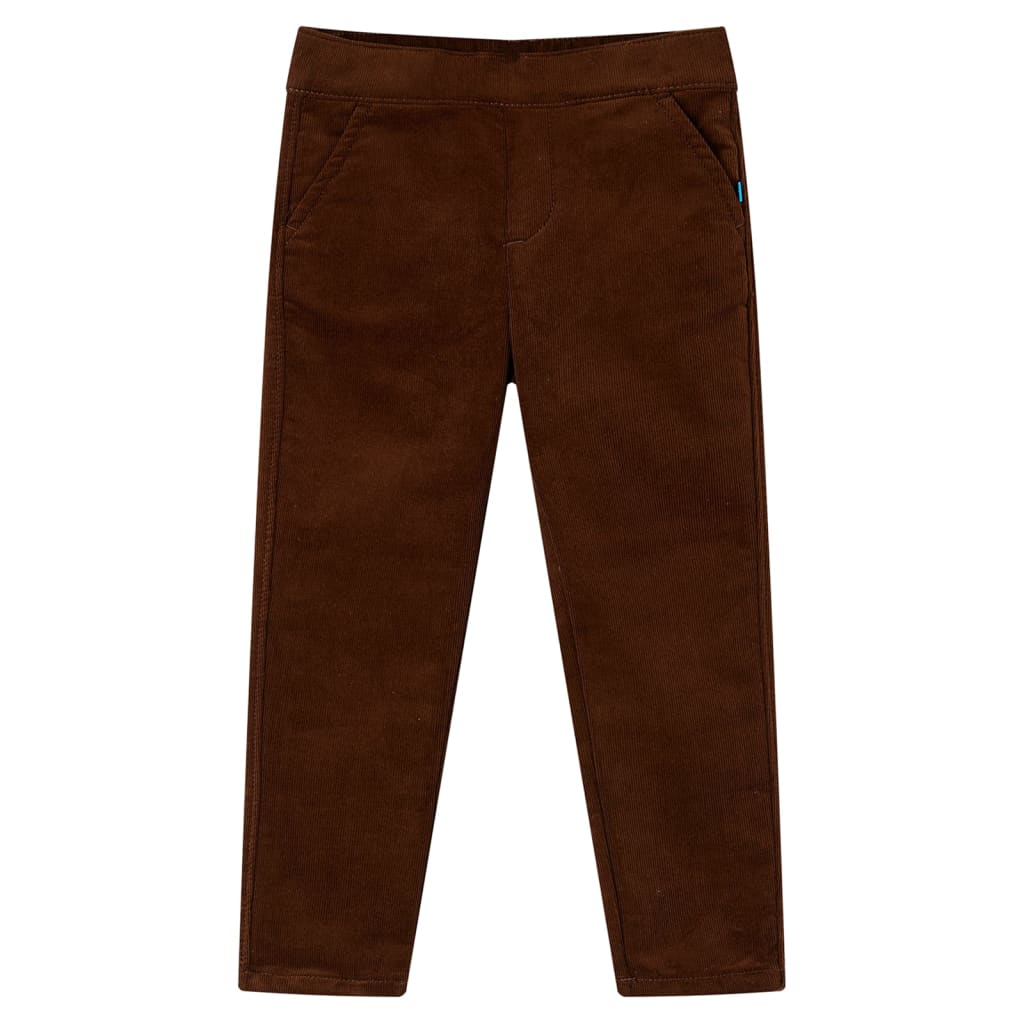 Vidaxl Kinderbroek 116 Cognac Colored