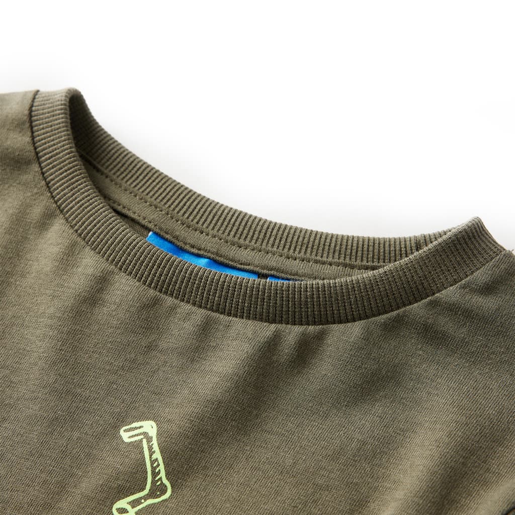 Camicia per bambini Vidaxl con maniche lunghe 104 Cockery