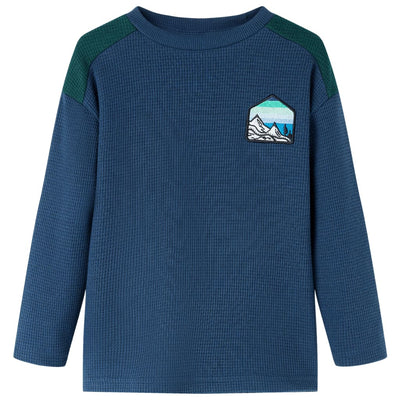 Vidaxl Children's Sweater 92 Navy Blue