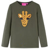 Camicia per bambini Vidaxl con maniche lunghe 104 Cockery