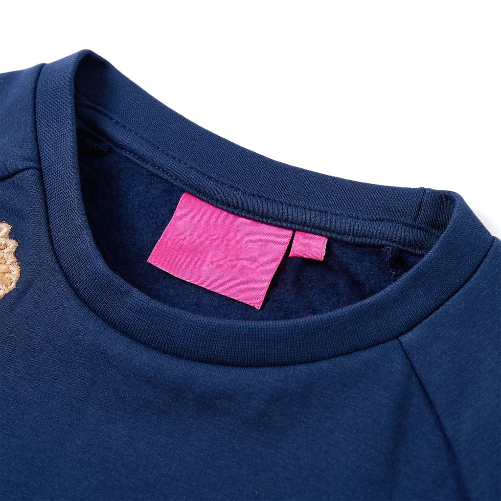 Vidaxl Children's Sweater 104 Navy Blue