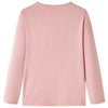 Camicia per bambini Vidaxl con maniche lunghe 104 rosa chiaro