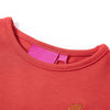 Camicia per bambini Vidaxl con maniche lunghe 116 rossastro -brown