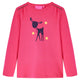 Vidaxl Children's shirt with long sleeves 140 bright pink